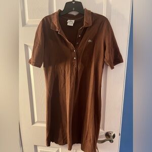 Lacoste tshirt dress